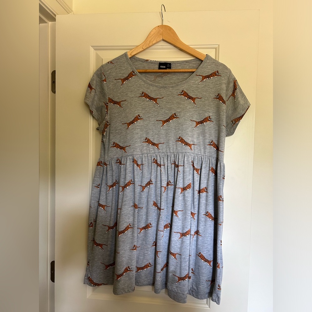 ASOS tiger smock dress